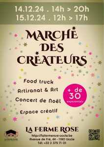 Marché des créateurs - 1' et 15 décembre 2024