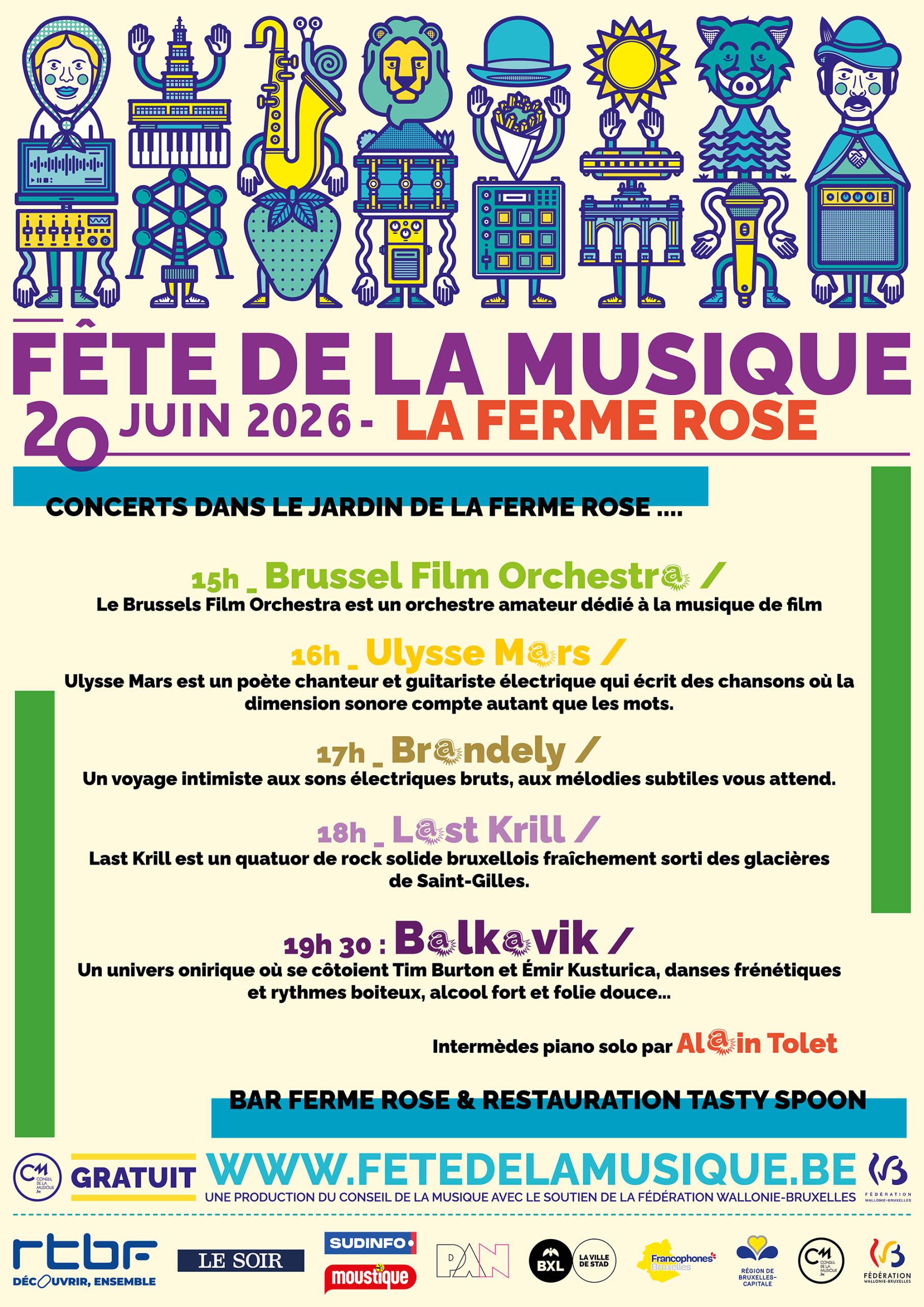 Affiche Fête de la musique